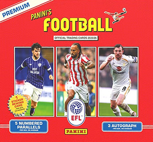 Panini EFL 2025-2026 Sticker Collection artwork